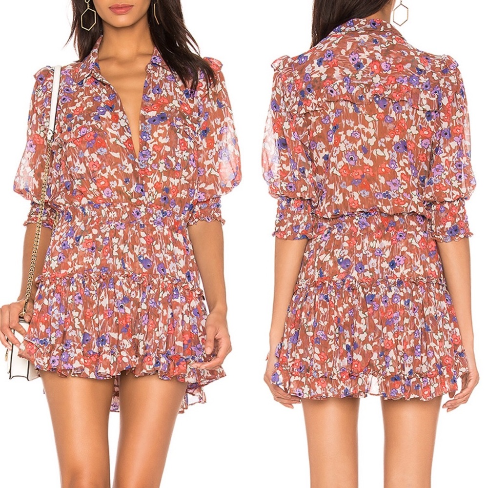NWT MISA Los Angeles X REVOLVE Lillian Mini Dress